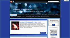 Desktop Screenshot of centerforshamanichealing.com